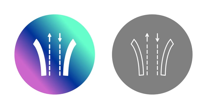 Way Vector Icon