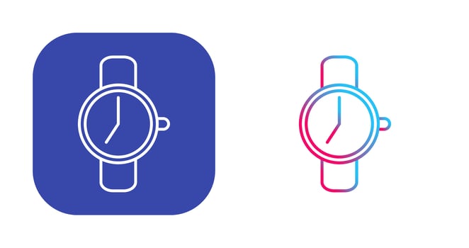 Watch Vector Icon