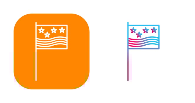 Flags Vector Icon