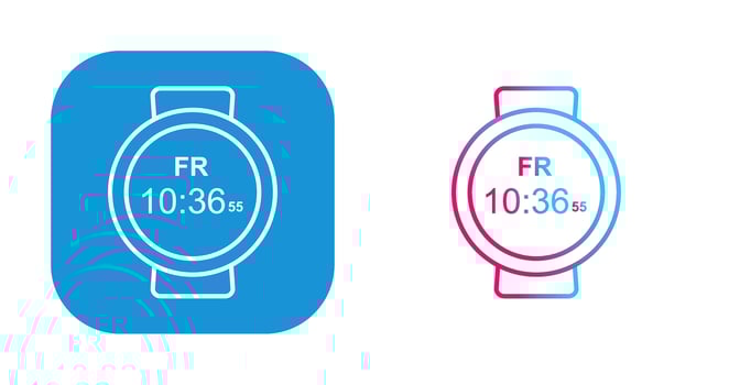 Sports Watch Vector Icon