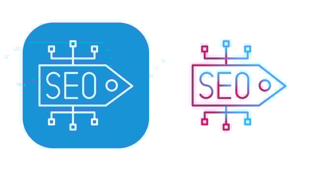 SEO Tag Vector Icon