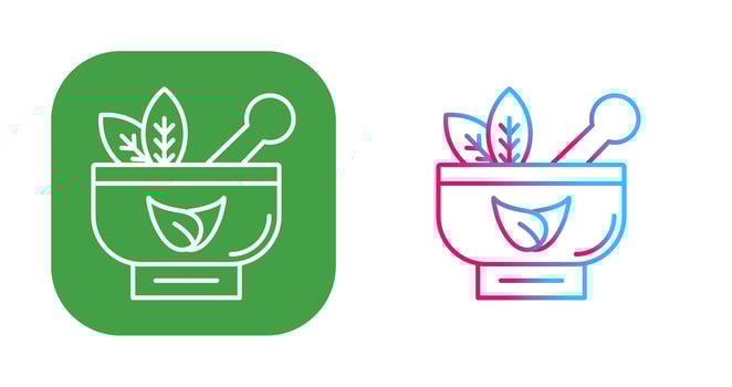 Ayurvedic Vector Icon