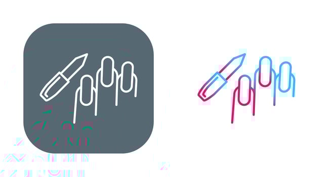 Manicure Vector Icon