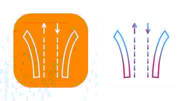 Way Vector Icon