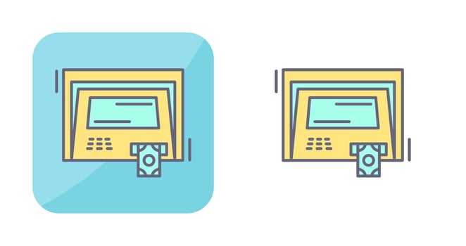 ATM Vector Icon