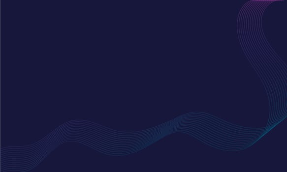 vector line wave background gradient
