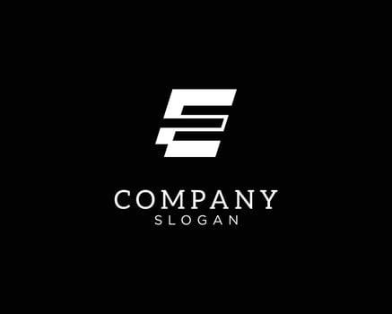 Letter EF or FE logo vector