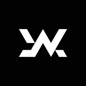 Letter NX or XN logo vector
