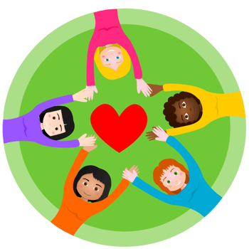happy persons with heart png