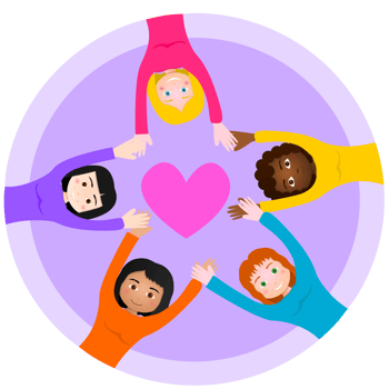 persons with heart png