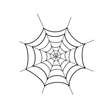 Halloween Spider Web png