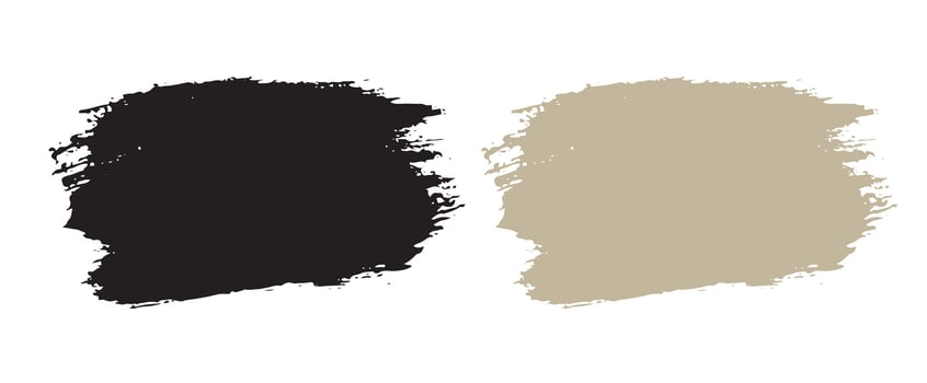 Ink paint brush stroke background vector