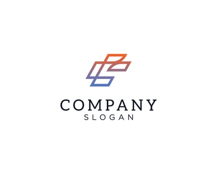 Letter BZ or ZB logo vector