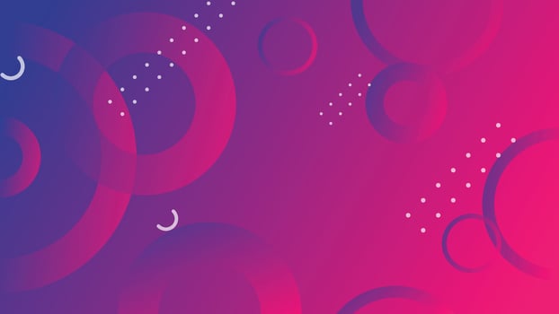 Purple and red abstract circle gradient modern graphic background vector