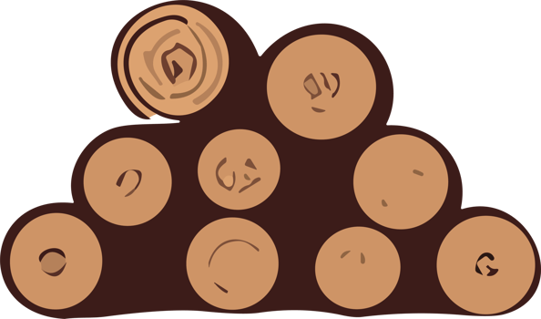Firewood Heat The Physics of Staying Warm AI Generative png