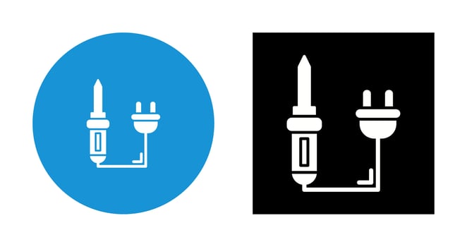 Soldering Iron Vector Icon