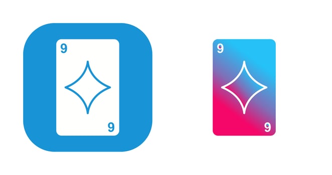 Diamonds Card Vector Icon