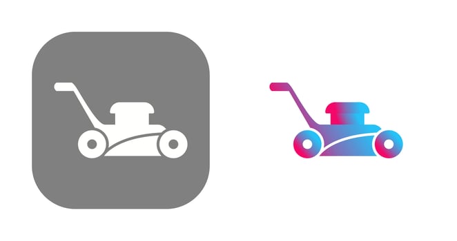 Lawn Mower Vector Icon