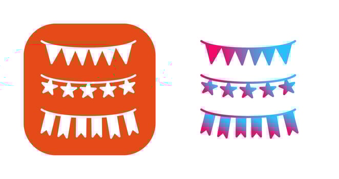 Garlands Vector Icon