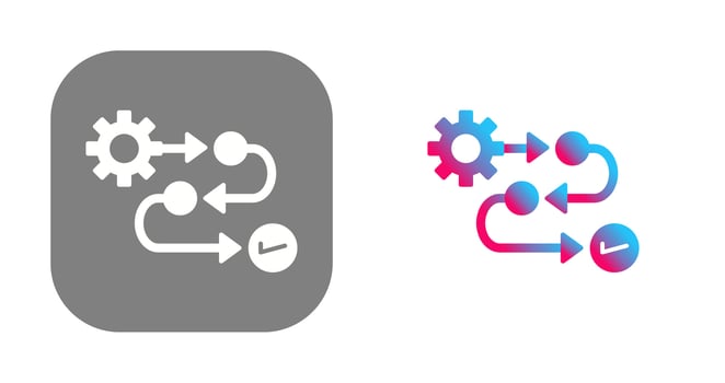 Process Vector Icon