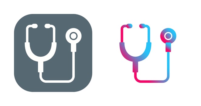 Stethoscope Vector Icon