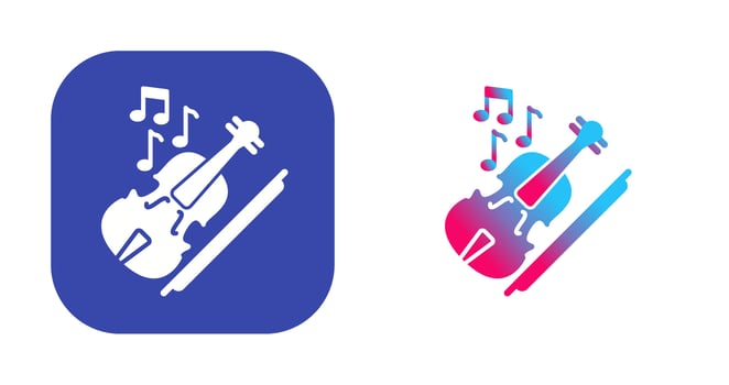 Violin Vector Icon