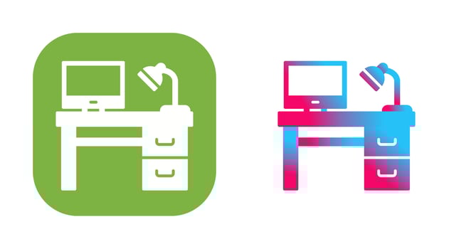 Desk Vector Icon