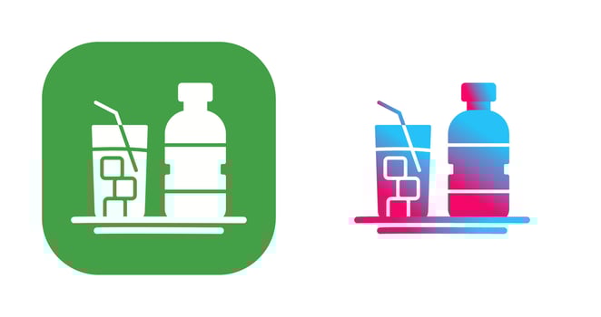 Mineral Water Vector Icon