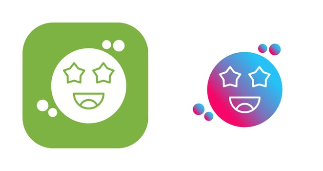 Starstruck Vector Icon