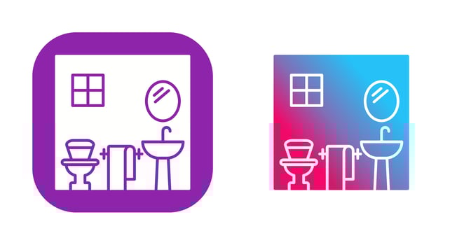 Bathroom Vector Icon