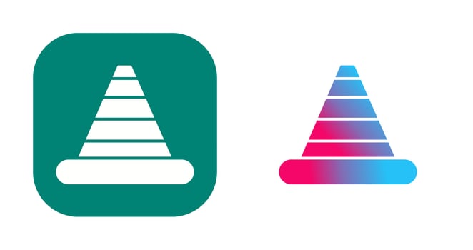 Traffic Cone Vector Icon