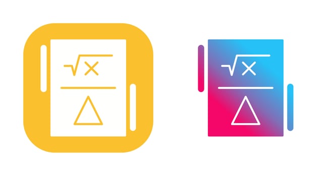 Formula Vector Icon