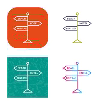 Signboard Vector Icon