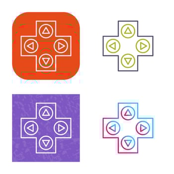Unique Gaming Control Vector Icon