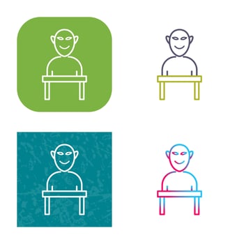 Human Sculpture Vector Icon