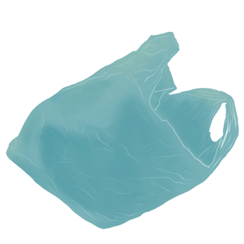 Plastic bag garbage png