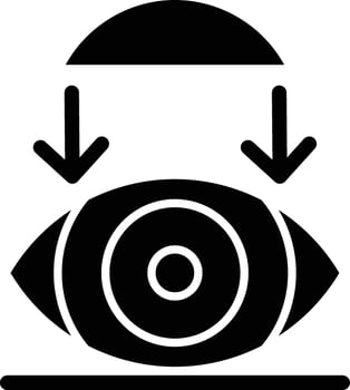 Rigid Contact Lenses Vector Icon