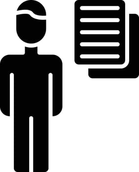 Body Copy Vector Icon