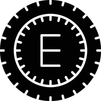 E Shot Vector Icon
