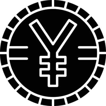 Chinese Yuan Vector Icon