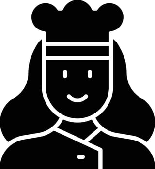 Chef Female Vector Icon