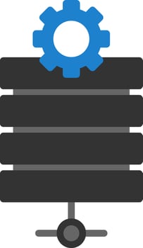 Server Maintenance Vector Icon Design