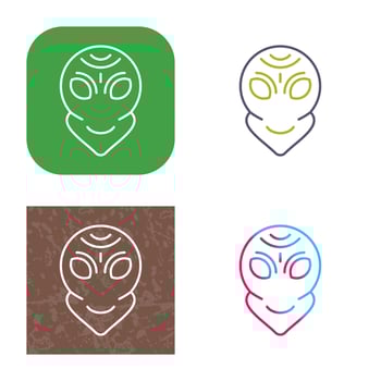 Alien Vector Icon