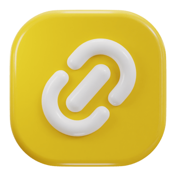 link chain icon 3d render png