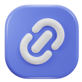 link chain icon 3d render png