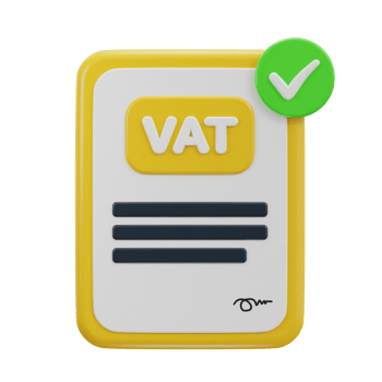vat icon 3d illustration png