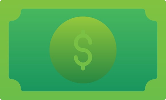 Dollar Vector Icon Design