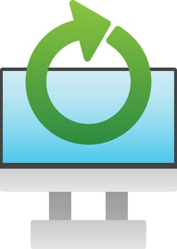 Data Recovery Vector Icon Design