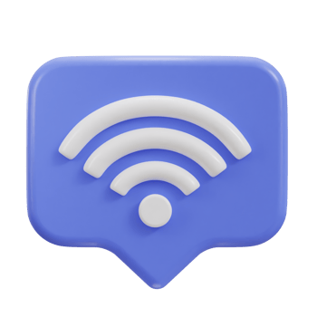 3d wifi wireless network icon png