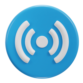 3d social media live streaming icon png